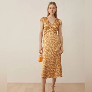 Reformation Kaye Silk Dress | Size 6